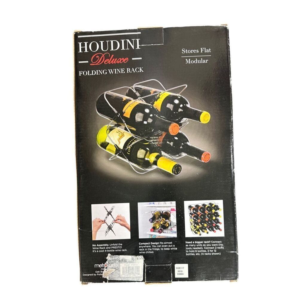 Houdini Deluxe Folding Win Racks 3X - Picture 2 of 5